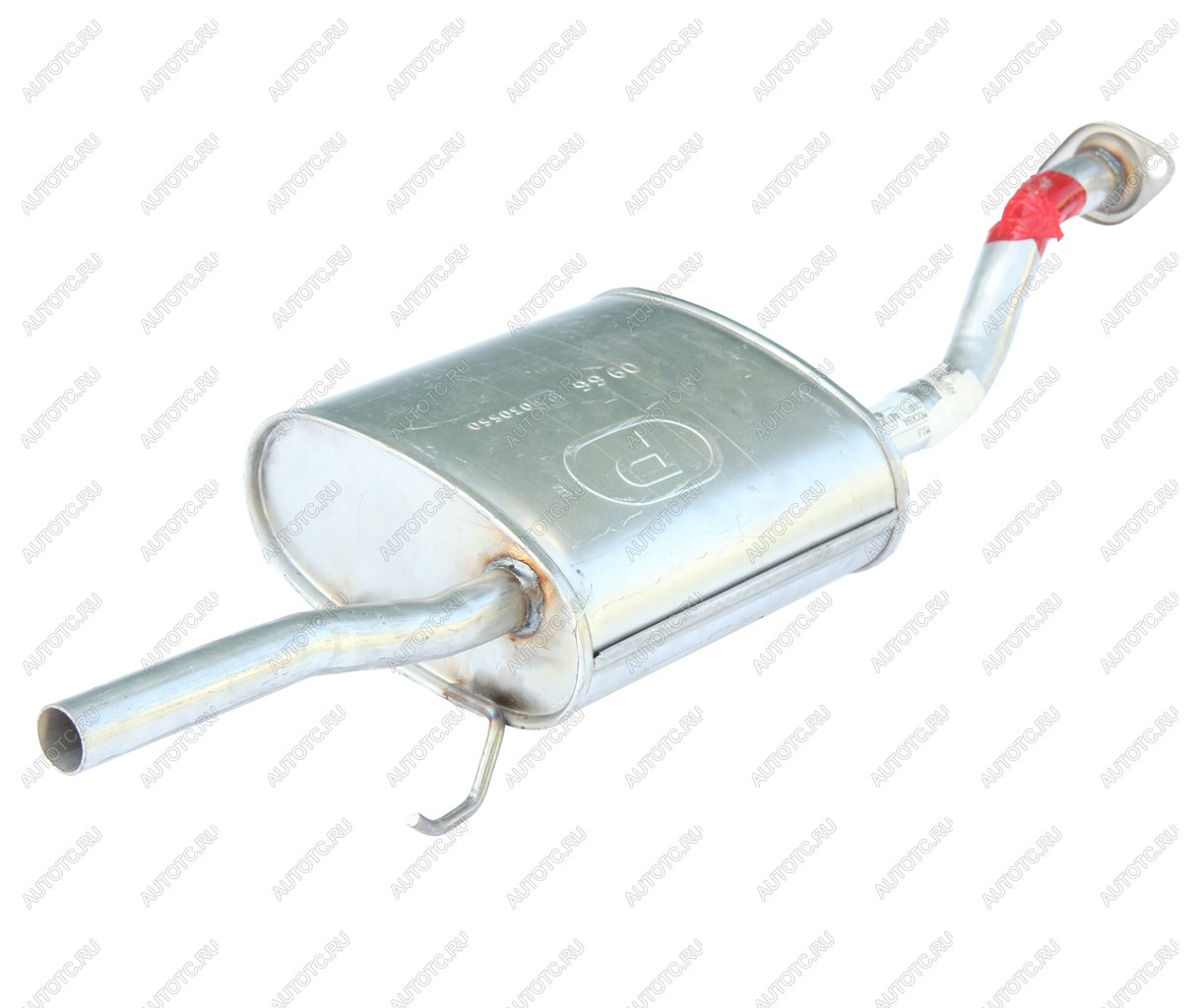 6 199 р. Глушитель HONDA Civic (91-95) задняя часть POLMOSTROW POLMOSTROW 0966  с доставкой в г. Вологда