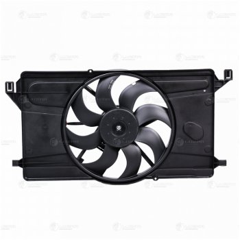 7 849 р. Вентилятор FORD Focus (04-) (1.41.6) охлаждения радиатора с кожухом LUZAR LUZAR lfk1038  с доставкой в г. Вологда. Увеличить фотографию 4