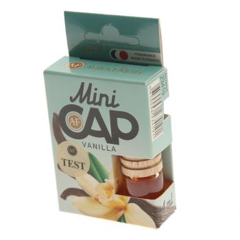 178 р. Ароматизатор подвесной жидкостный (vanilla) 4мл Mini CAP AURA FRESH AURA FRESH 23419  с доставкой в г. Вологда. Увеличить фотографию 2