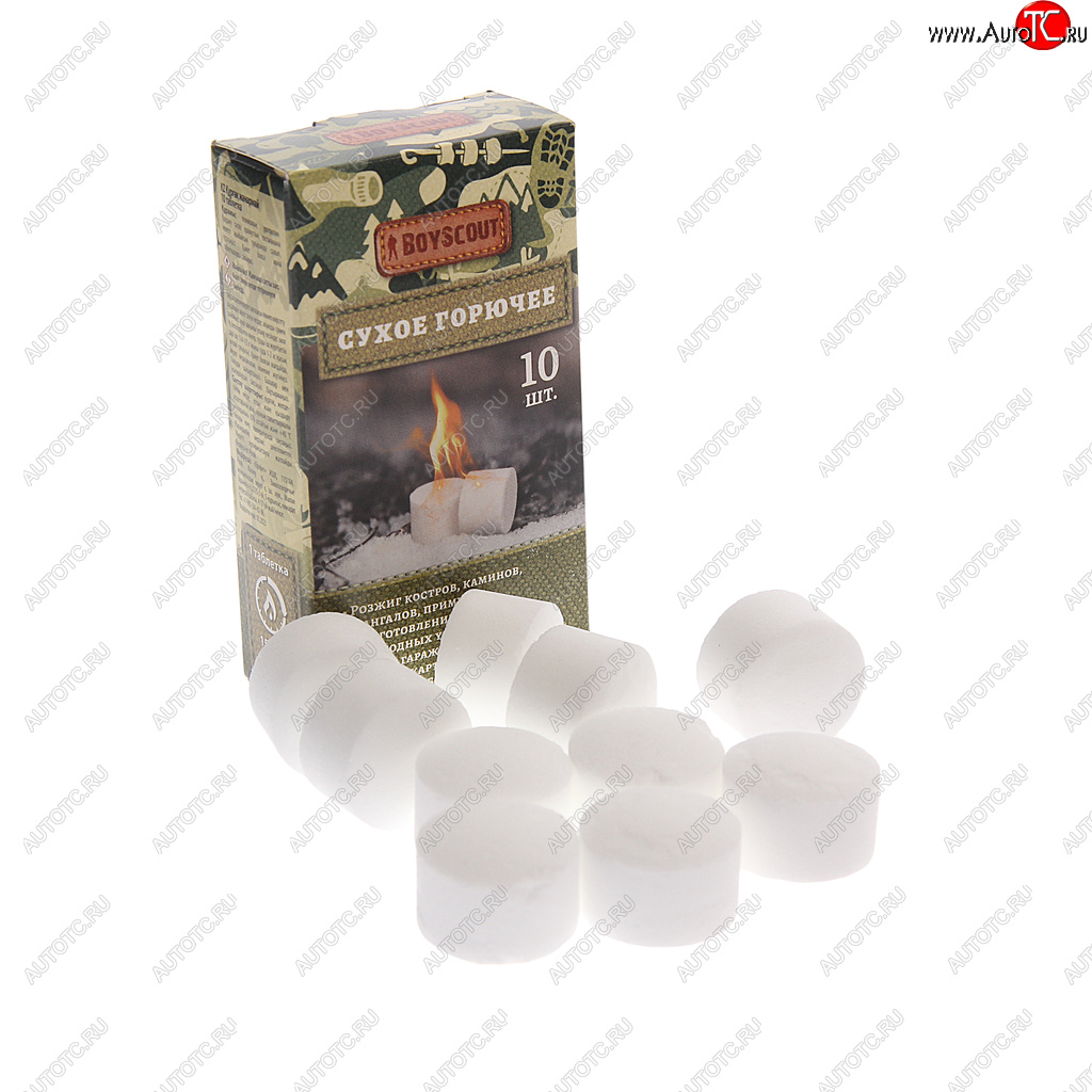 124 р. Горючее сухое 100г BOYSCOUT BOYSCOUT 61621  с доставкой в г. Вологда