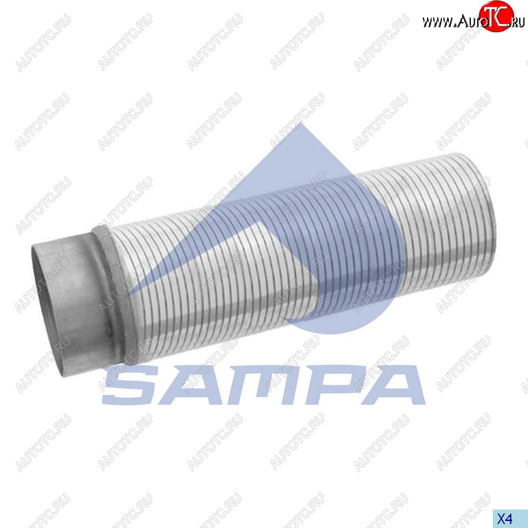 1 089 р. Гофра MAN выхлопной системы SAMPA SAMPA 020.394  с доставкой в г. Вологда