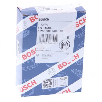 5 849 р. Датчик кислорода HYUNDAI Tucson (2.0),Sonata (06-) (2.0) BOSCH BOSCH 0258986684  с доставкой в г. Вологда. Увеличить фотографию 2