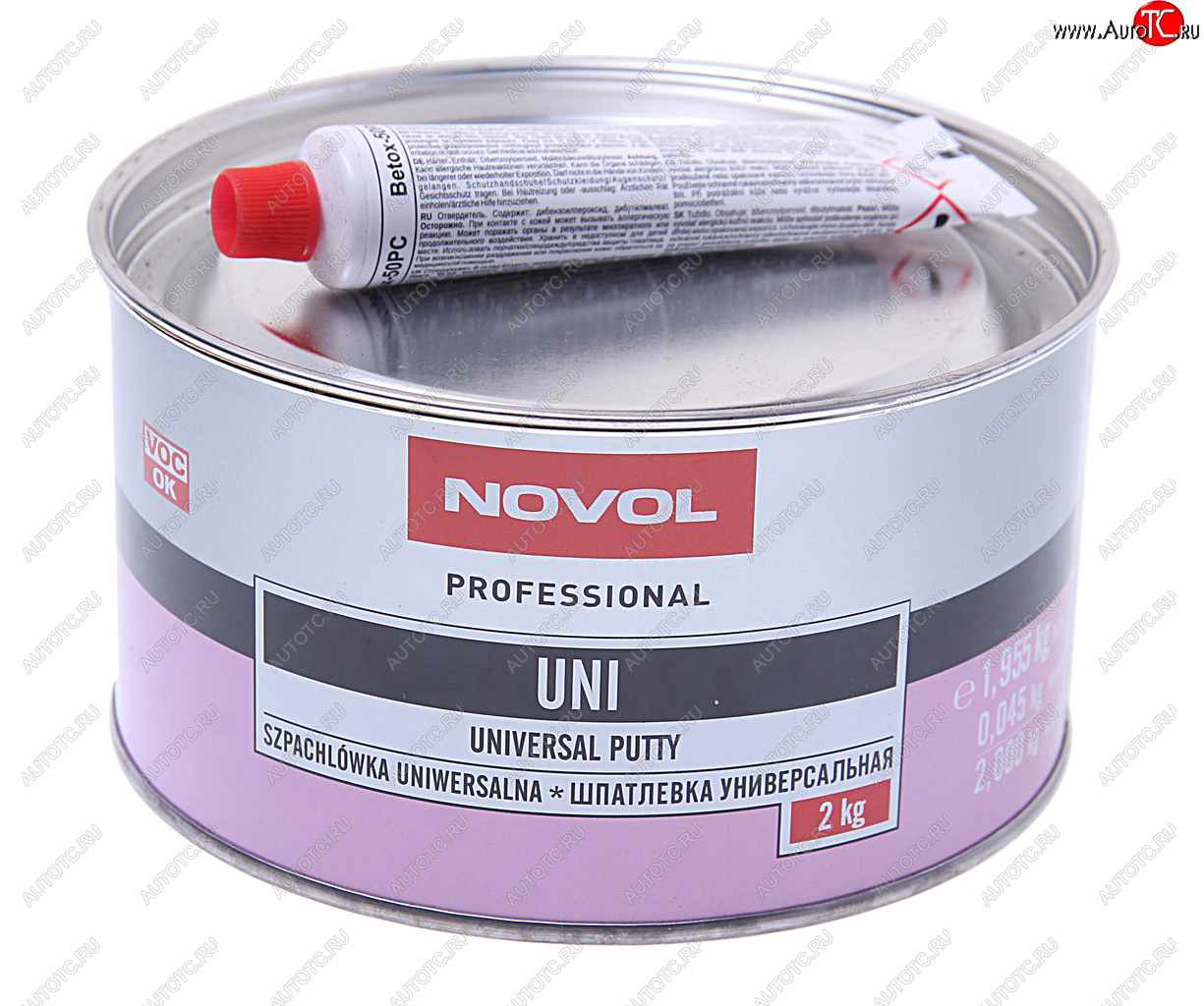 1 889 р. Шпатлевка UNI 2кг NOVOL NOVOL 1105  с доставкой в г. Вологда