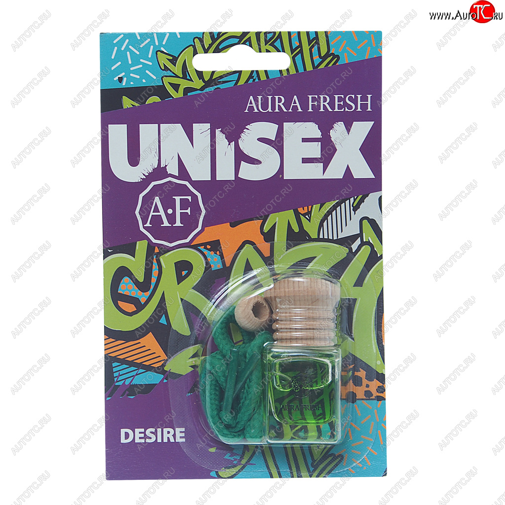 222 р. Ароматизатор подвесной жидкостный (desire) 6мл Unisex AURA FRESH AURA FRESH 23380  с доставкой в г. Вологда