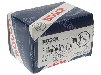 3 399 р. Датчик абсолютного давления воздуха BMW 1 BOSCH BOSCH 0261230253  с доставкой в г. Вологда. Увеличить фотографию 3