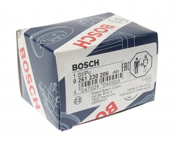 3 799 р. Датчик давления воздуха AUDI A3 (08-) коллектора впускного BOSCH BOSCH 0261230206  с доставкой в г. Вологда. Увеличить фотографию 3