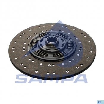 Диск сцепления MAN TGA,TGS,TGX,F90,F2000 (430WGTZ 10N 2) SAMPA SAMPA 022.073-01