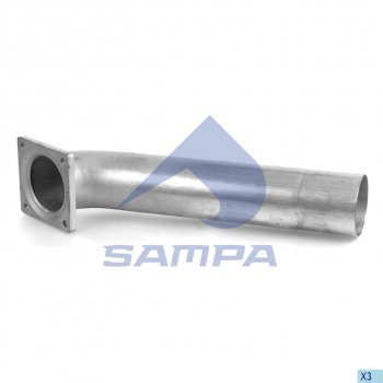 Труба приемная глушителя MAN SAMPA SAMPA 021.194