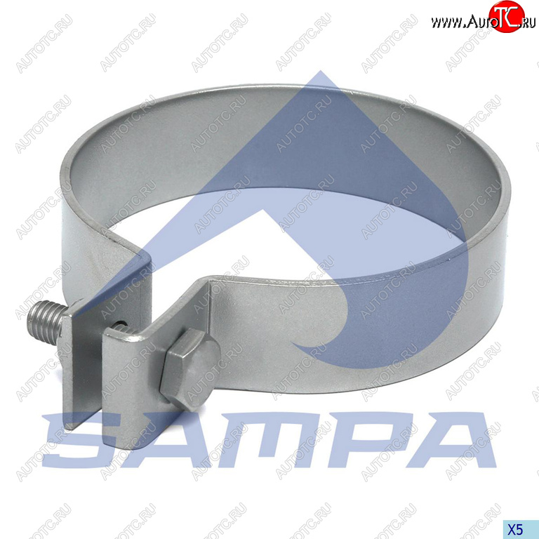 299 р. Хомут глушителя MAN (d=104.5) SAMPA SAMPA 020.342  с доставкой в г. Вологда