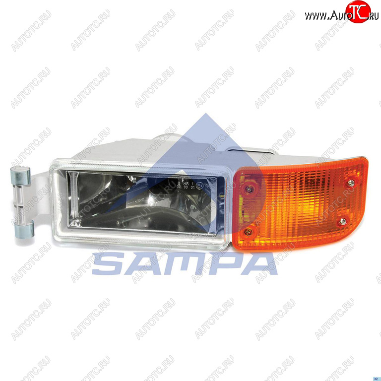 3 799 р. Фара противотуманная MAN TGA с желтым указателем поворота левая SAMPA SAMPA 022.047  с доставкой в г. Вологда