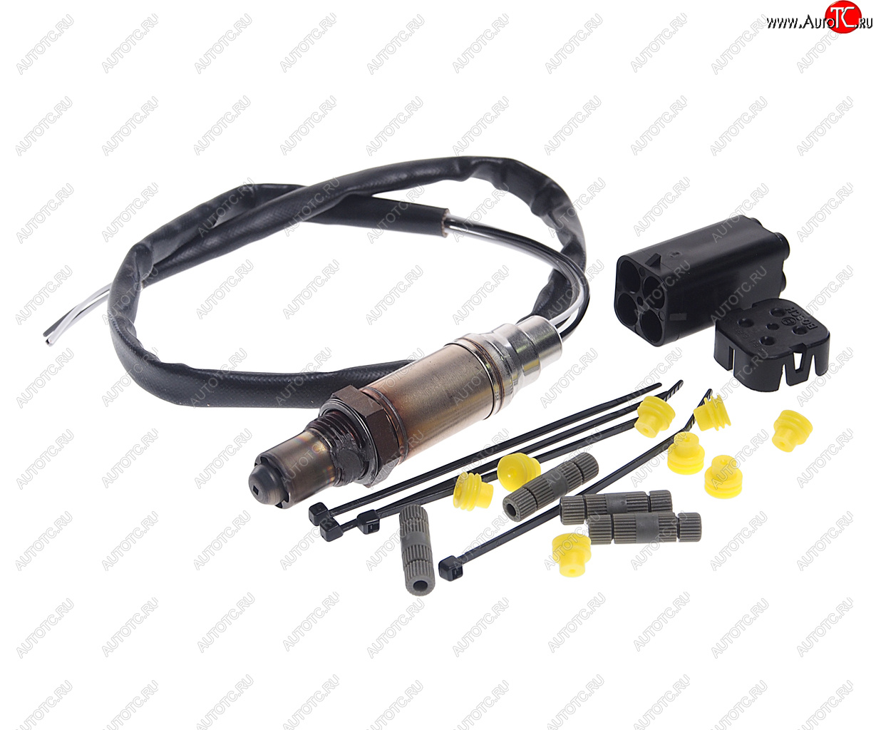 4 949 р. Датчик кислорода универсальный 4 контакта BOSCH BOSCH 0258986505  с доставкой в г. Вологда
