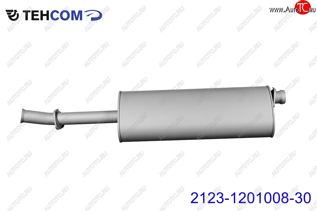 5 799 р. Глушитель ГАЗ-3302 Next дв.Evotech 2.7 ЕВРО-5 ТЕХКОМ ТЕХКОМ 2123-1201008-30  с доставкой в г. Вологда