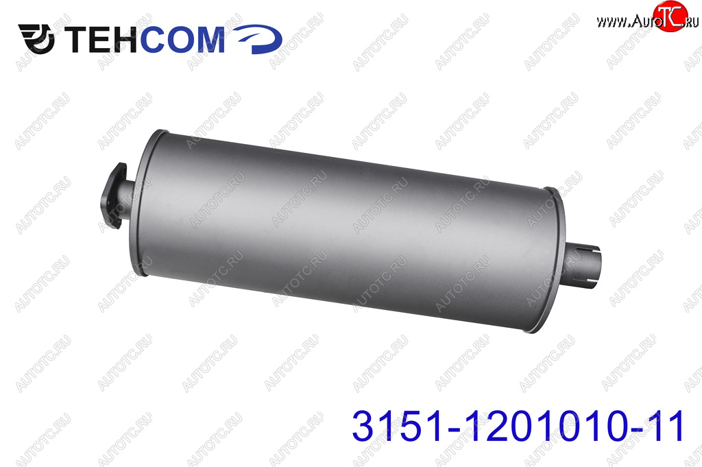 2 289 р. Глушитель УАЗ-3151,3741 НО ТЕХКОМ ТЕХКОМ 3151-1201010-11  с доставкой в г. Вологда