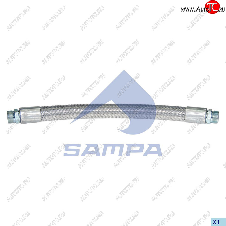 2 899 р. Шланг MAN компрессора L=420мм SAMPA SAMPA 021.091  с доставкой в г. Вологда