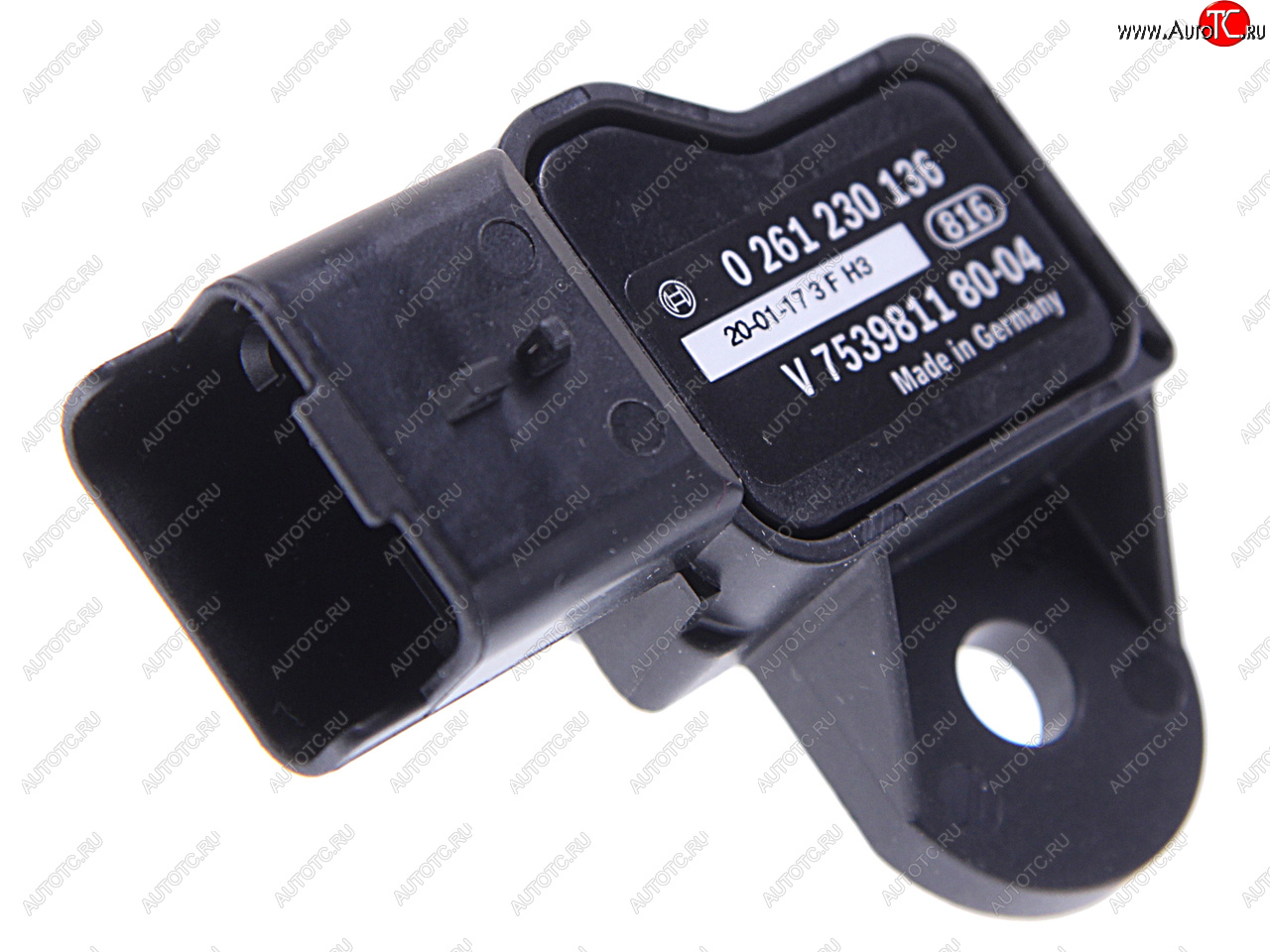 5 399 р. Датчик давления воздуха PEUGEOT 308 (07-) BOSCH BOSCH 0261230136  с доставкой в г. Вологда