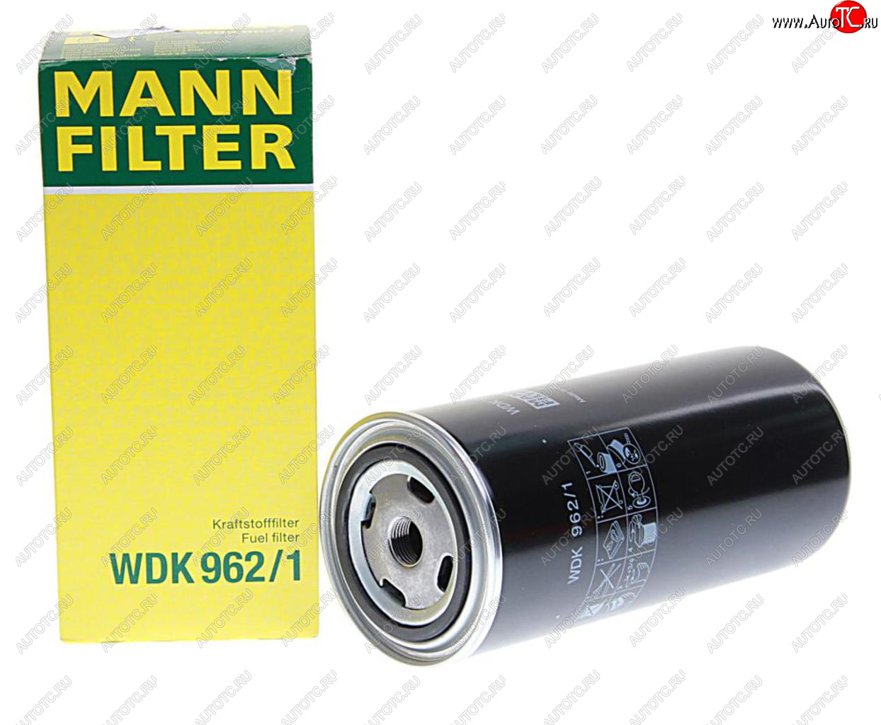 2 859 р. Фильтр топливный ЯМЗ-534 тонкой очистки ЕВРО-4 MANN MANN wdk9621  с доставкой в г. Вологда