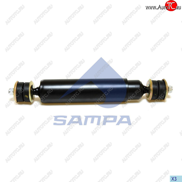 3 599 р. Амортизатор MAN L2000 передний (357617 12x71 12x69 II) SAMPA SAMPA 020.289-01  с доставкой в г. Вологда