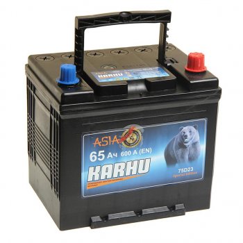 Аккумулятор KARHU Asia 65Ач обратная полярность KARHU 6ст65(0) 75d23l
