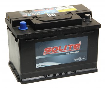 Аккумулятор SOLITE EFB 70Ач обратная полярность SOLITE 6ст70(0)
