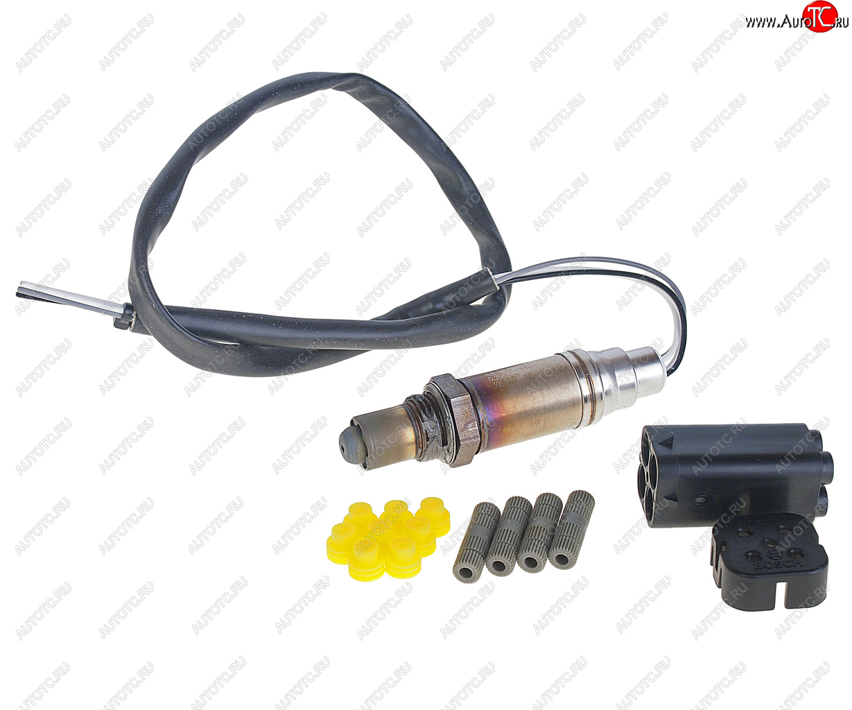 5 599 р. Датчик кислорода универсальный 4 контакта BOSCH BOSCH 0258986507  с доставкой в г. Вологда
