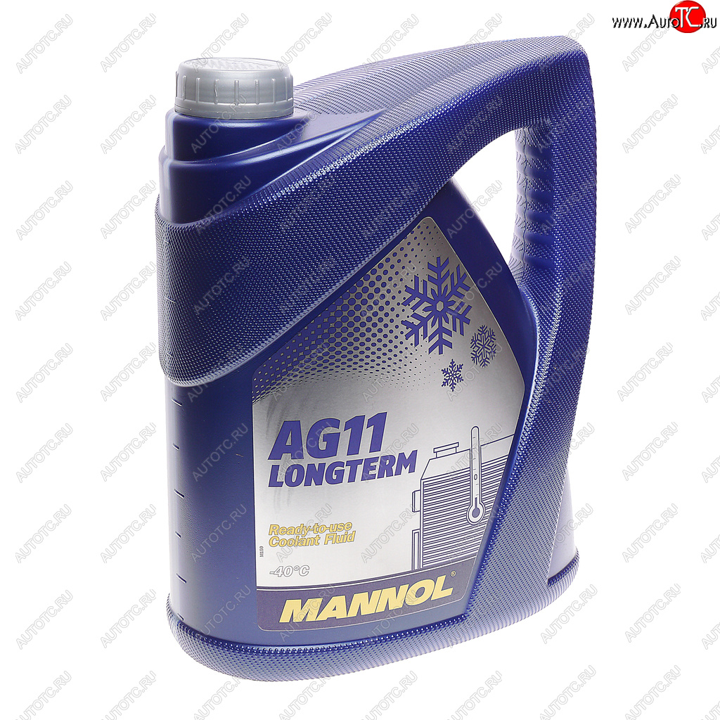 1 349 р. Антифриз синий -40C 5л AG11 Longterm IAT 4011 MANNOL MANNOL 2037  с доставкой в г. Вологда