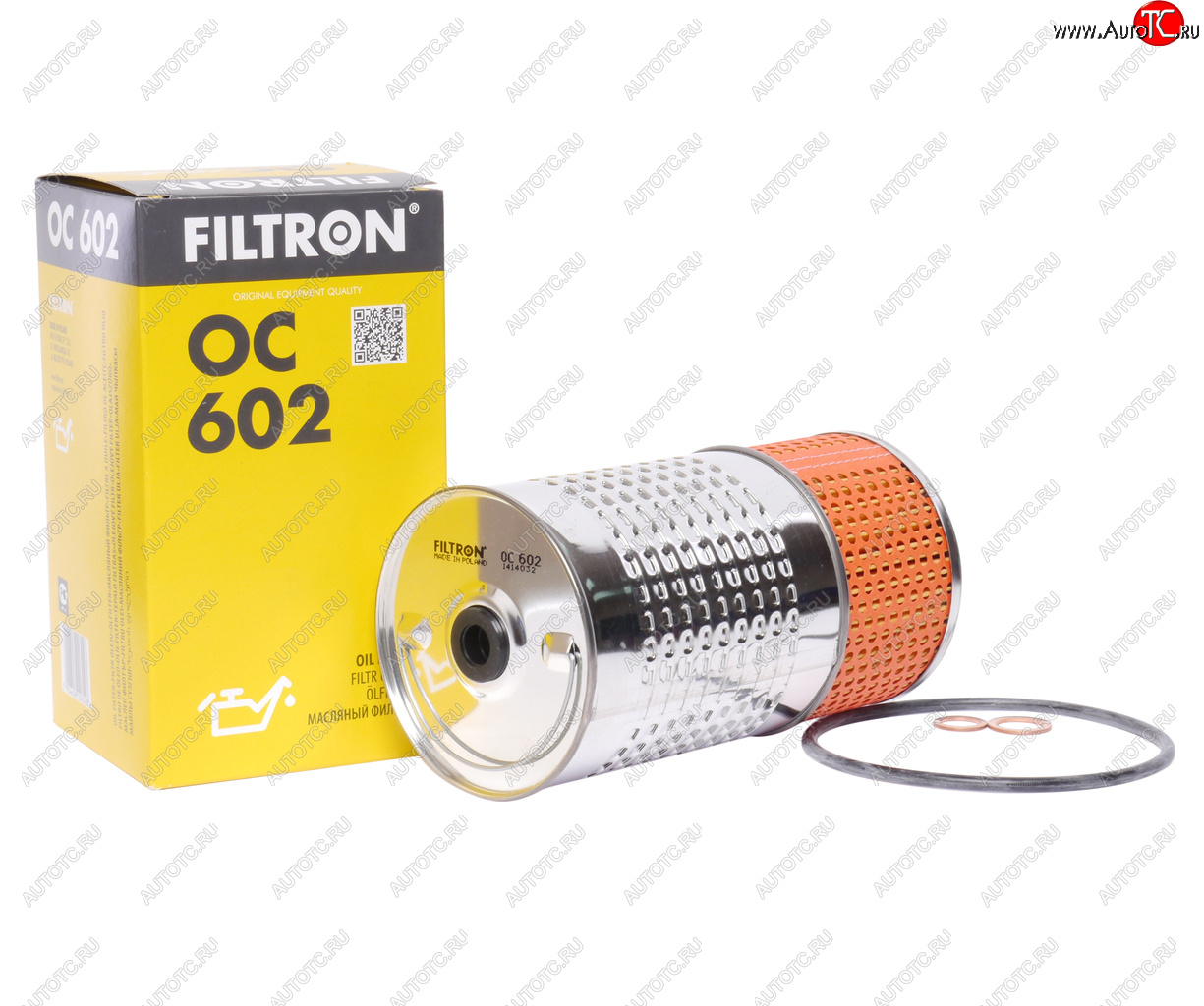 649 р. Фильтр масляный MERCEDES C (W202) FILTRON FILTRON oc602  с доставкой в г. Вологда