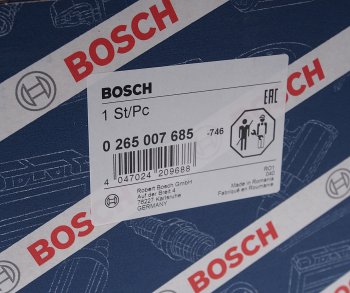 1 799 р. Датчик АБС FIAT Ducato (06-) колеса переднего правоголевого BOSCH BOSCH 0265007685  с доставкой в г. Вологда. Увеличить фотографию 4