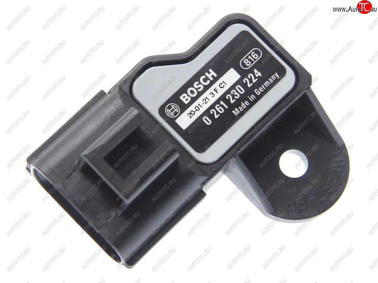 2 999 р. Датчик давления FORD Transit (06-) наддува BOSCH BOSCH 0261230224  с доставкой в г. Вологда
