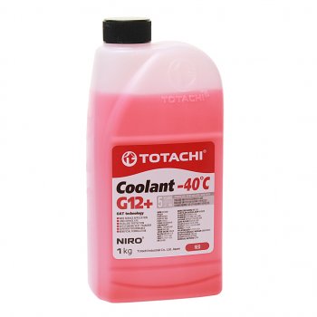 Антифриз красный -40C 1кг G12+ NIRO Coolant TOTACHI TOTACHI 43101