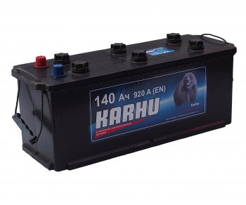 Аккумулятор KARHU 140Ач обратная полярность KARHU 6ст140(3)