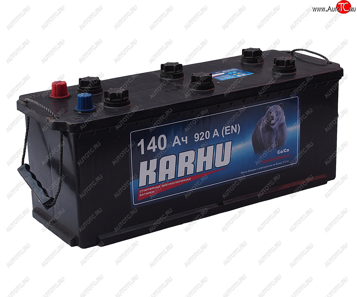16 849 р. Аккумулятор KARHU 140Ач обратная полярность KARHU 6ст140(3)  с доставкой в г. Вологда
