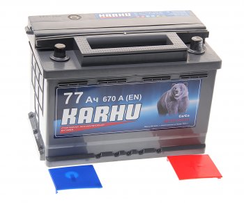 8 849 р. Аккумулятор KARHU 77Ач обратная полярность KARHU 6ст77(0)  с доставкой в г. Вологда. Увеличить фотографию 2