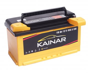 Аккумулятор KAINAR 110Ач обратная полярность KAINAR 6ст110(0)