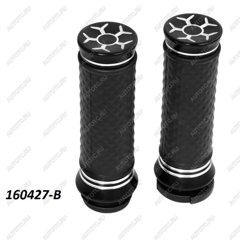 3 699 р. Грипсы на руль 25мм Harley-Davidson 3 КитайскиеЗапчасти пм-00025600  с доставкой в г. Вологда