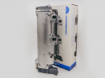 22 849 р. ТЕПЛООБМЕННИК для двигателя КамАЗ длинный 40.20-1013200 КамАЗ 4308 дорестайлинг (2003-2010)  с доставкой в г. Вологда. Увеличить фотографию 4