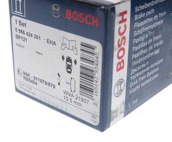2 499 р. Колодки тормозные передние (4шт.) BOSCH Suzuki Vitara ET 3 дв. (1988-1999)  с доставкой в г. Вологда. Увеличить фотографию 2