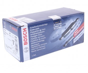 2 199 р. Колодки тормозные передние (4шт.) BOSCH Opel Frontera B 3 дв. дорестайлинг (1998-2001)  с доставкой в г. Вологда. Увеличить фотографию 3