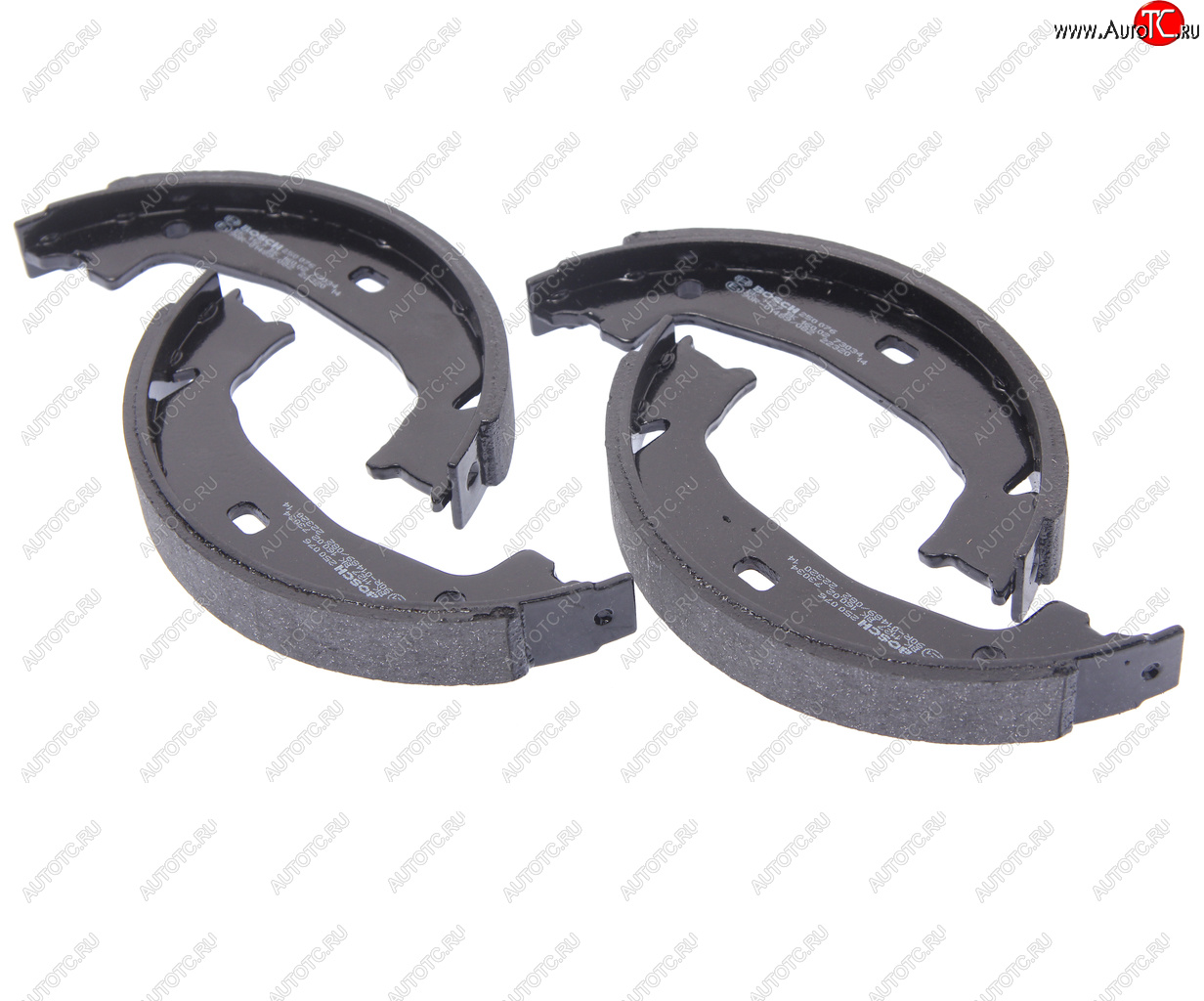 2 179 р. Колодки тормозные задние барабанные 4шт. BOSCH BMW 1 серия E81 хэтчбэк 3 дв. рестайлинг (2007-2012)  с доставкой в г. Вологда