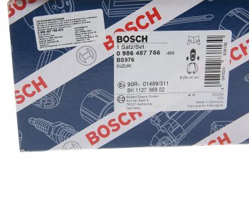 3 499 р. Колодки тормозные задние (4шт.) BOSCH Suzuki Grand Vitara JT 5 дверей 2-ой рестайлинг (2012-2016)  с доставкой в г. Вологда. Увеличить фотографию 4
