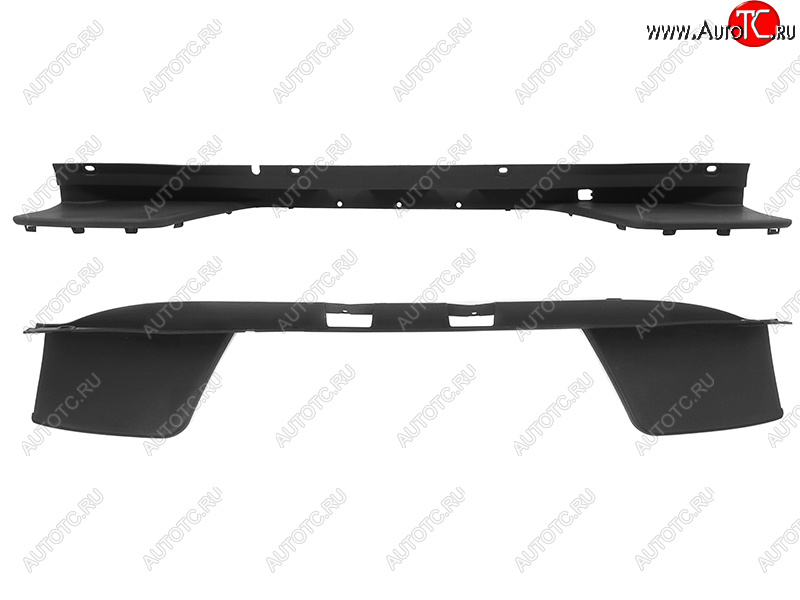 5 449 р. Накладка бампера Volkswagen Amarok 10-20 (Сзади) SAT ST-93-0047  с доставкой в г. Вологда
