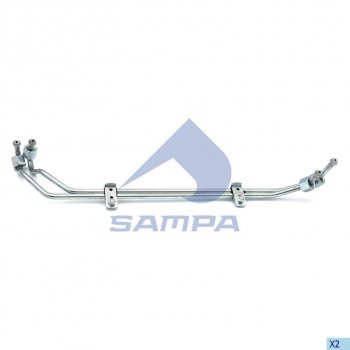 Трубка топливная RENAULT Premium высокого давления SAMPA SAMPA 080.745