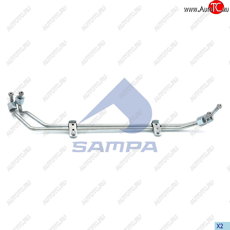 2 899 р. Трубка топливная RENAULT Premium высокого давления SAMPA SAMPA 080.745  с доставкой в г. Вологда