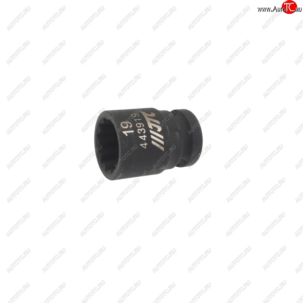 379 р. Головка торцевая 12 19мм 12-ти гранная ударная L=38мм JTC JTC TOOLS CO., LTD jtc-443919  с доставкой в г. Вологда