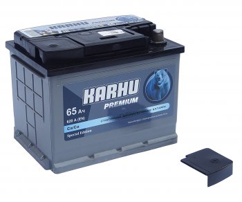 8 299 р. Аккумулятор KARHU Premium 65Ач обратная полярность KAINAR 6ст65(0)  с доставкой в г. Вологда. Увеличить фотографию 2