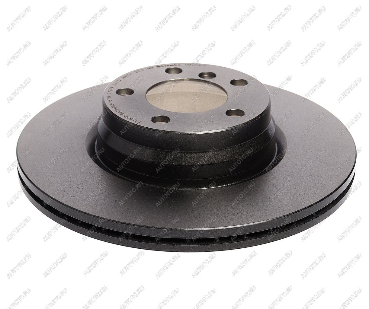 7 249 р. Диск тормозной BMW 2 (F22),3 (F30,F80) передний (1шт.) BREMBO BREMBO 09.c116.11  с доставкой в г. Вологда