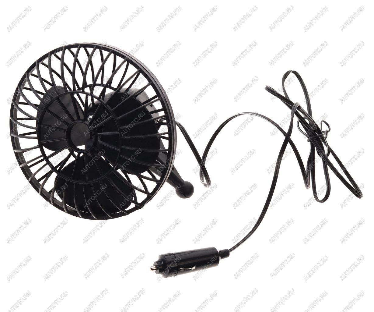 499 р. Вентилятор в салон 12V на присоске черный SKYWAY SKYWAY s01901001  с доставкой в г. Вологда