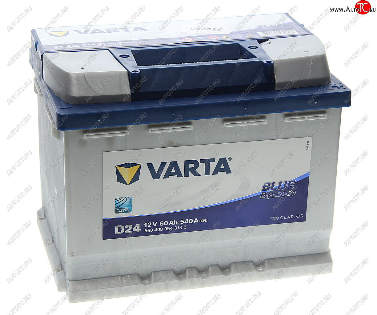 13 899 р. Аккумулятор VARTA Blue Dynamic 60Ач обратная полярность VARTA 6ст60(0) d24  с доставкой в г. Вологда
