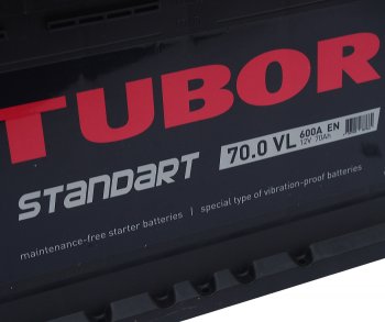 21 699 р. Аккумулятор TUBOR AGM 70Ач обратная полярность TUBOR 6ст70(0)  с доставкой в г. Вологда. Увеличить фотографию 2