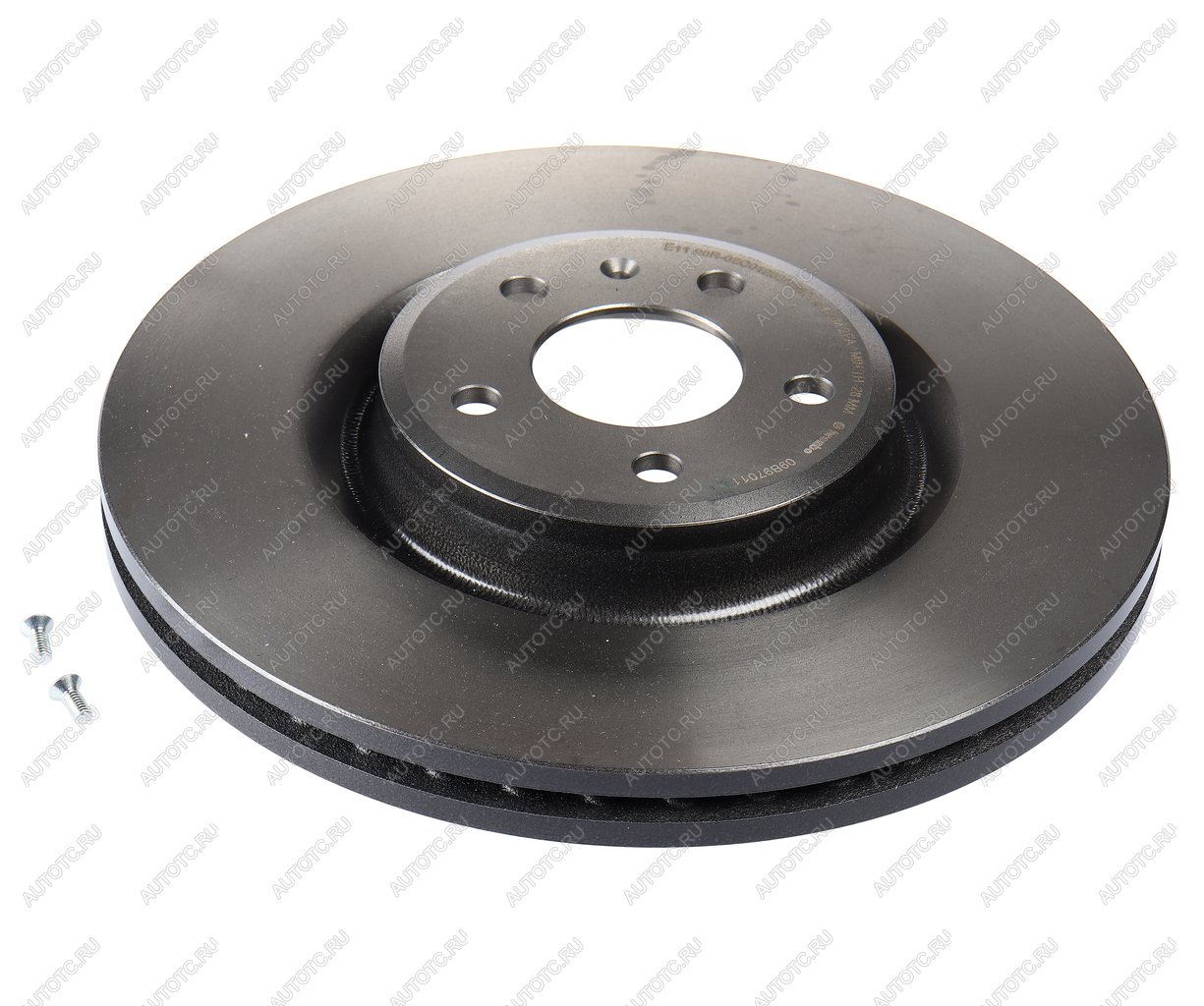 10 499 р. Диск тормозной AUDI A4,A6,A7 (07-) передний (1шт.) BREMBO BREMBO 09.b970.11  с доставкой в г. Вологда