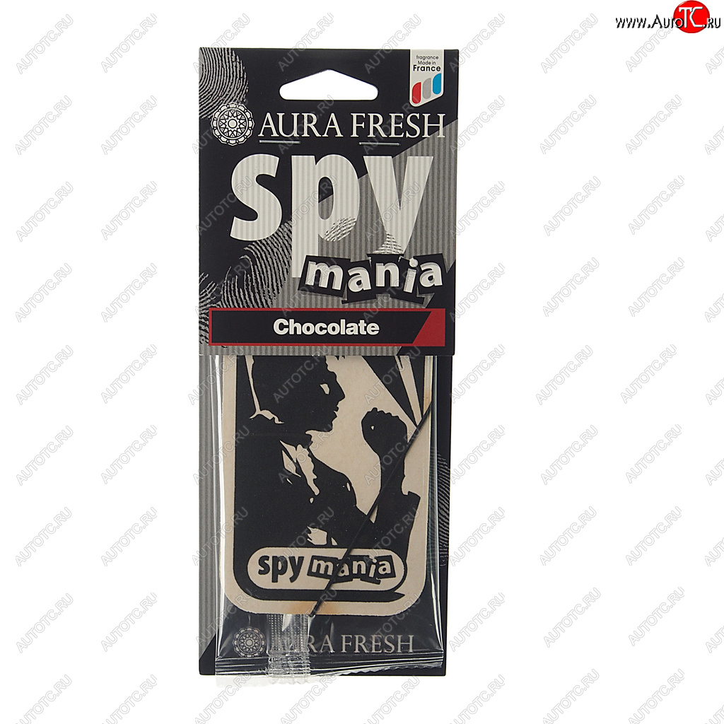 90 р. Ароматизатор подвесной картонный (chocolate) Spy Mania AURA FRESH AURA FRESH 23100  с доставкой в г. Вологда